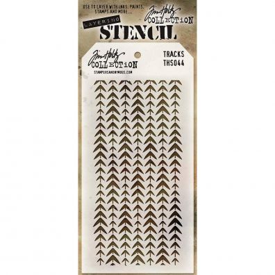 Tim Holtz Stencil/ Mask - Tracks
