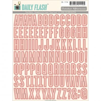 October Afternoon Daily Flash Alpha - Strawberry Ice Cream Shop 