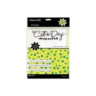Ranger Inkssentials Cut-n-Dry Stamp pad felt 8"x10"