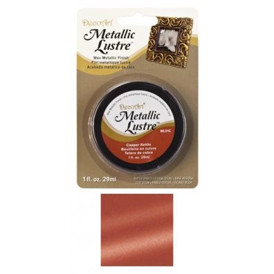 DecoArt Metallic Lustre Wax - Copper Kettle