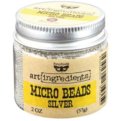 Prima Micro Beads Silver