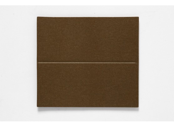 Happy Moment Bordkort 9 x 4 cm - Brun