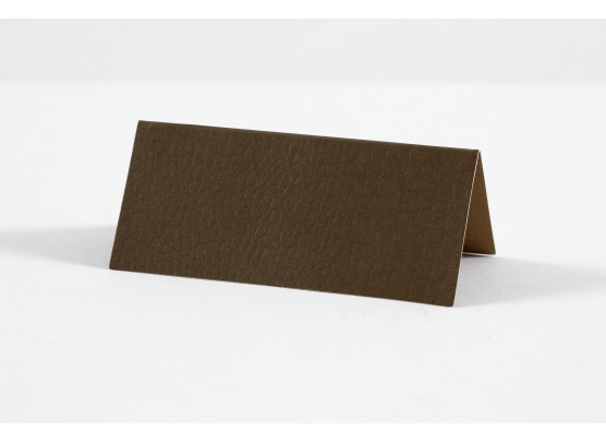 Happy Moment Bordkort 9 x 4 cm - Brun