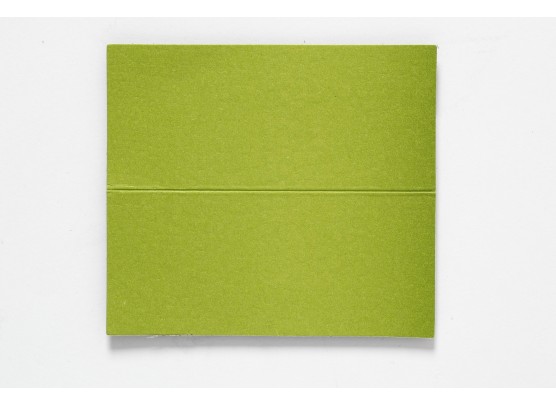 Happy Moment Bordkort 9 x 4 cm - Grøn