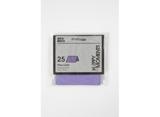 Happy Moment Bordkort 9 x 4 cm - Lilla