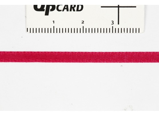 Happy Moment Satinbånd 3mm x 15m - Pink