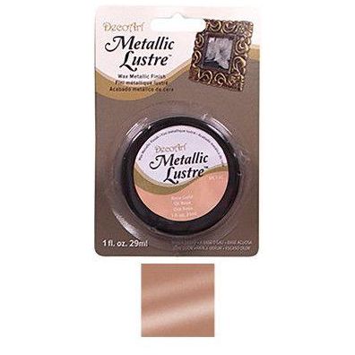 DecoArt Metallic Lustre Wax - Rose Gold