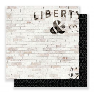 Pink Paislee Cest la Vie - Paper 04 Mønsterpapir