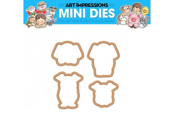 Art Impressions Frog & Crab Mini Dies