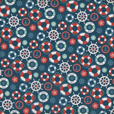 By the Sea - All Aboard mønsterpapir fra My Minds Eye