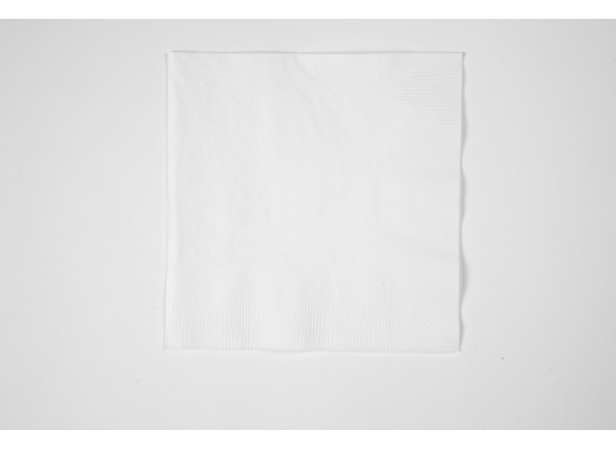 Happy Moment Servietter - 33x33 cm, hvid, 20 stk