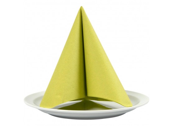 Happy Moment Servietter - 40x40 cm, Grøn, 20 stk