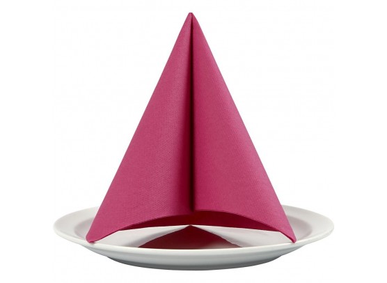 Happy Moment Servietter - 40x40 cm, pink, 20 stk