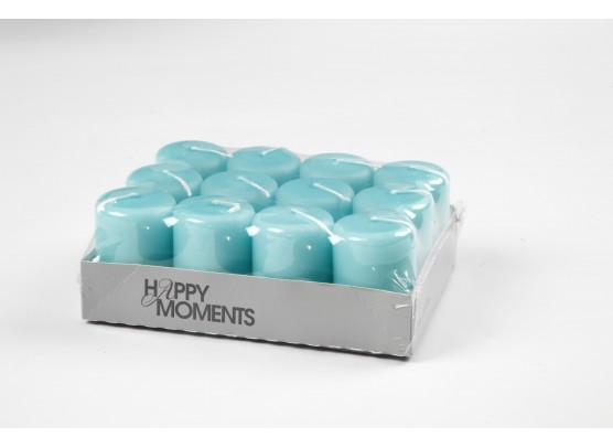 Happy Moment Bloklys 4 cm - Tyrkis