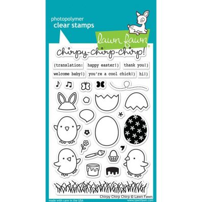 Lawn Fawn Chirpy Chirp Chirp Clear stamp