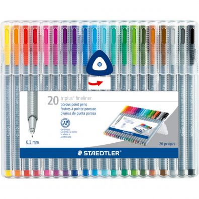 Staedtler Triplus Fineliner - 20 stk.