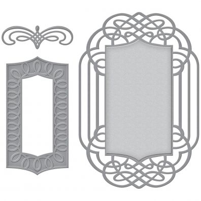 Spellbinders Dies - Ornamental Crest by Amazing Pape