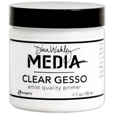 Dina Wakley Clear Gesso - 4oz