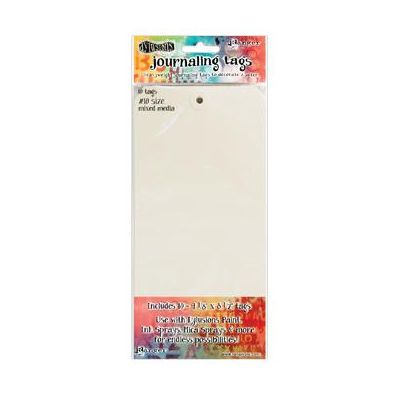 Dylusions Journaling Tags 10 inch - Mixed Media