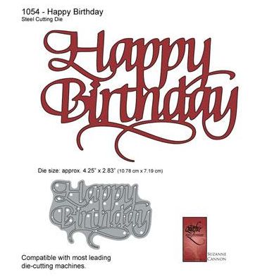 Elizabeth Craft Happy Birthday Dies