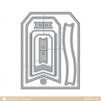 Mama Elephant Creative Cuts - Tags a Lot