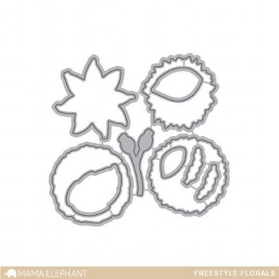 Mama Elephant Creative Cuts - Freestyle Florals