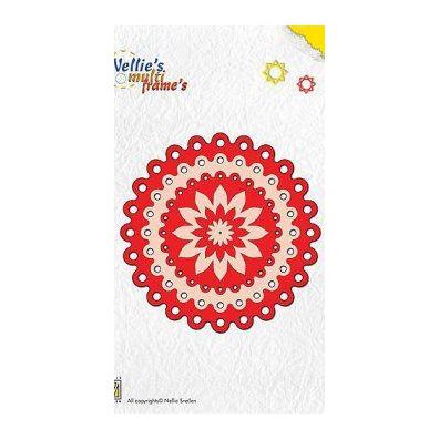 Nellie Snellen Multiframe die rund scalloped MFD025