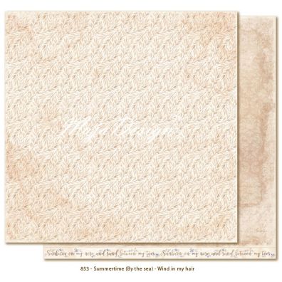 Summertime  Wind in my hair mønsterpapir fra Maja Design