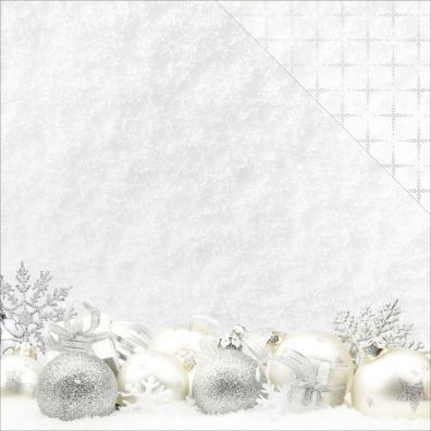 Glisten - Lustrous mønsterpapir fra Kaisercraft