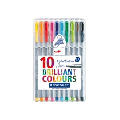 Staedtler triplus fineliner 10 stk.