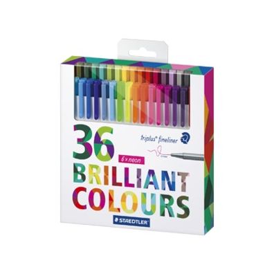 Staedtler triplus fineliner 36 stk.