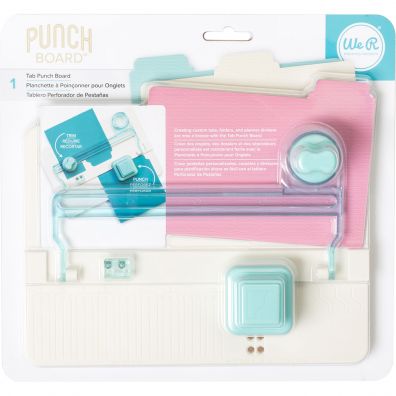We R memory Keepers Tab Punch Board
