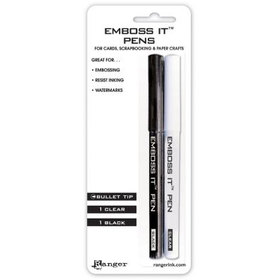 Ranger - Emboss It Pens Sort/Klar