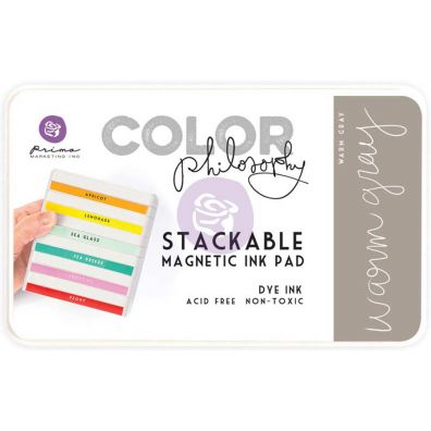 Prima Marketing Color Philosophy Dye Ink Pad-Warm Gray