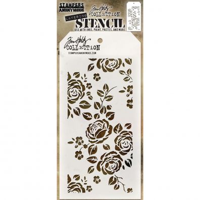 Tim Holtz - Stencil "Roses"
