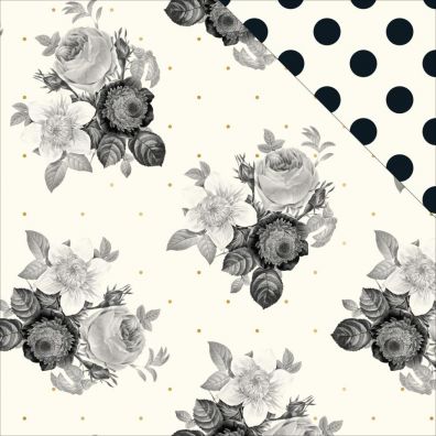 My Minds's Eye mønsterpapir - In Bloom "Romantic Blossoms"