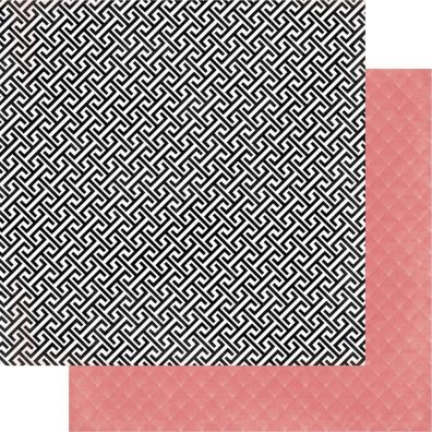 Heidi Swapp - Magnolia Jane - Belle - 12"x12" Mønsterpapir