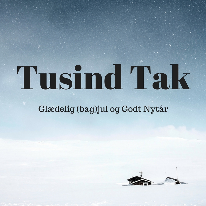 Når året går på hæld...