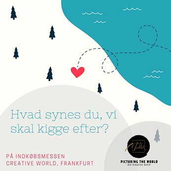 Vi tager på Indkøbsmesse i morgen...